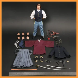 DID NS80186 1/6 US Infantry Captain Nathan Cloth Action Figure Mini Samauri Sword Ornament 12" Male Figurine Model Collection
