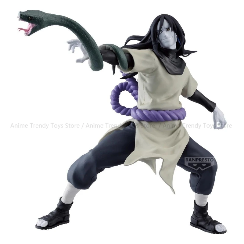 In Stock Original BANPRESTO VIBRATION STARS Naruto Shippuden Orochimaru Figure Anime Model Genuine Boxed Toy WY