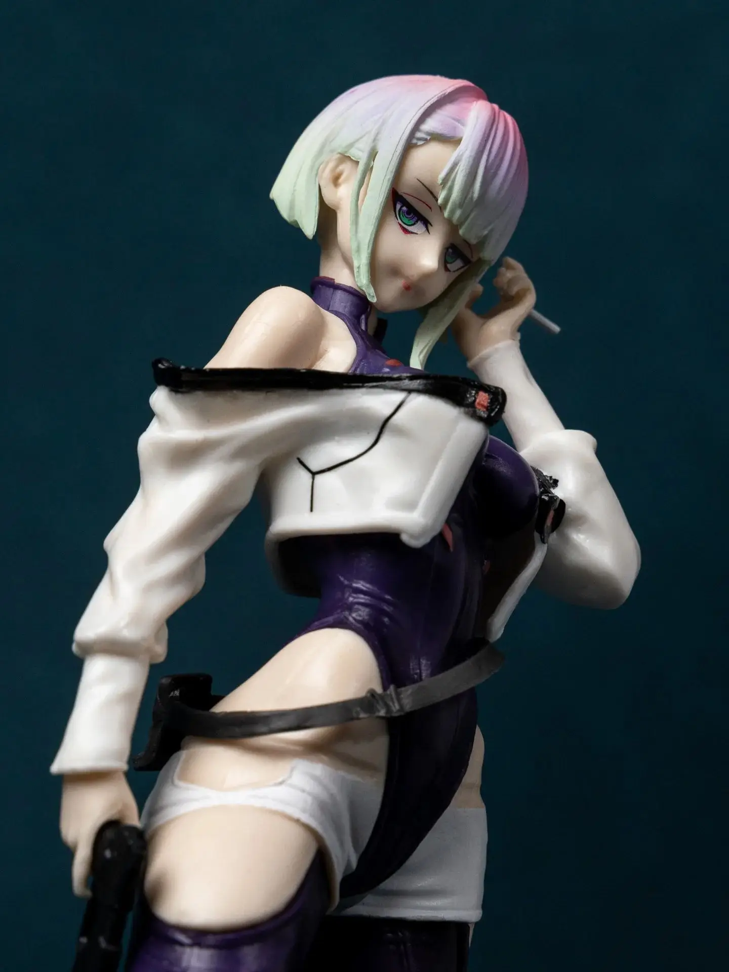 16CM Anime Game Cyberpunk: Edgerunners Rebecca Figure Desktop Decorations Model Toy Lucy Collection David Martinez Aciton Figure