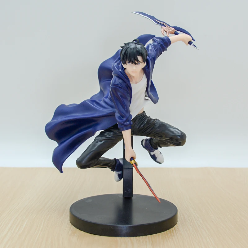 In Stock Solo Leveling (Anime Version) Figure Sung Jinwoo Action Figure 21cm PVC Collect Model Figure Display Anime Merchandise