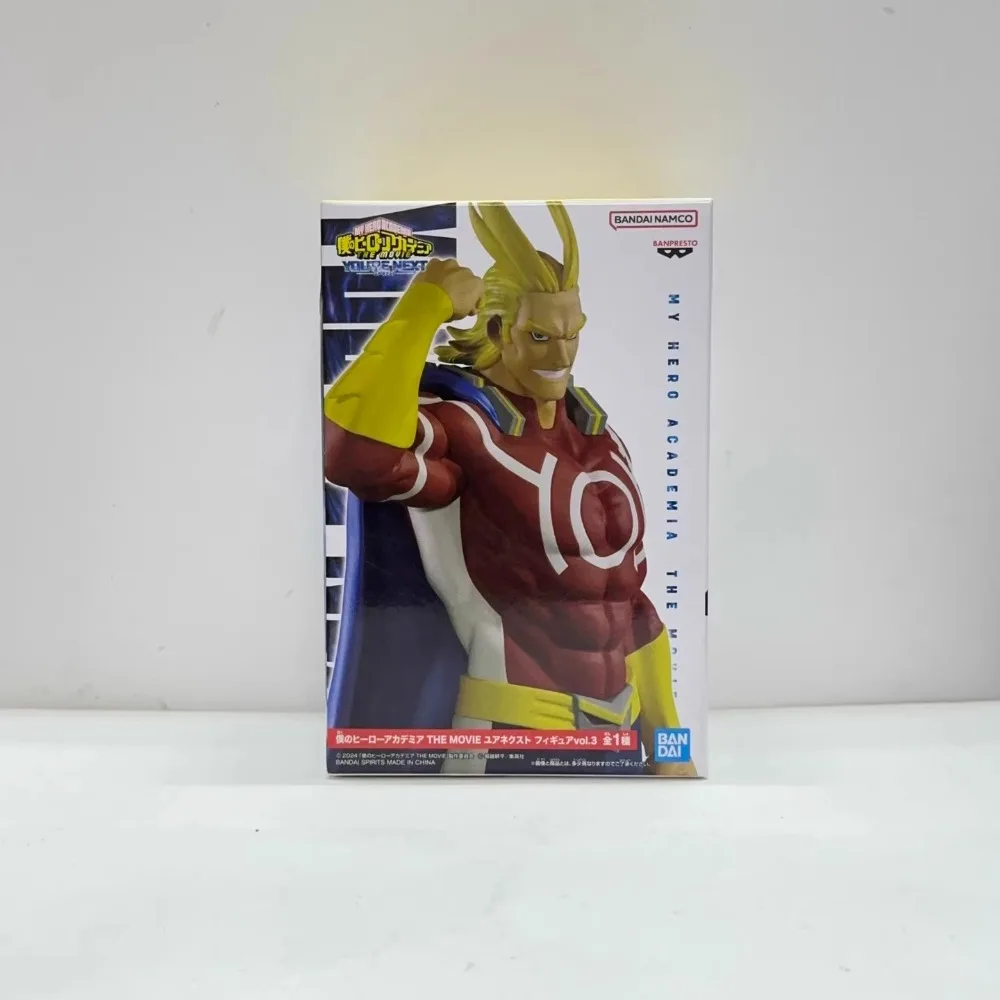 In Stock Bandai Original Genuine My Hero Academia THE MOVIE Your Next Figure Vol3 All·Might 17cm Banpresto Model Toy Figure Gift - Image 4