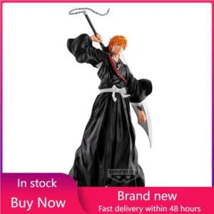 BANDAI Genuine Grandista Death Kurosaki Ichigo PVC Action Anime Figure Model Toys Figure Collection Doll Gift