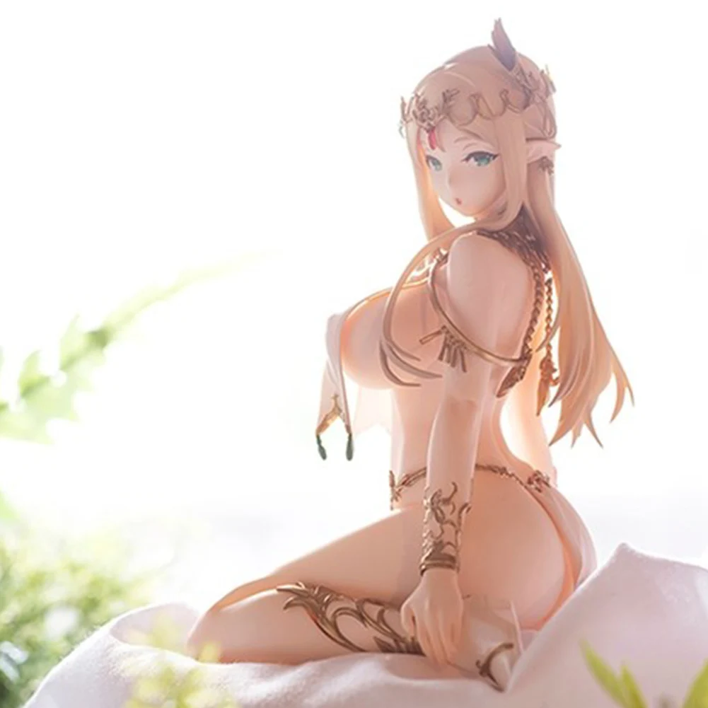 Anime Figure beautiful Elf Queen Lily Rerium Action figure Goddess Lily figure Collection Doll Computer Decor Accessorie
