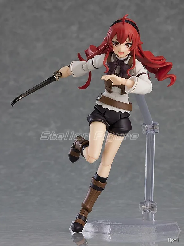 【SF】In Stock Original Max Factory GSC Figma566 Mushoku Tensei Isekai Ittara Honki Dasu Eris Greyrat Figures Model Anime