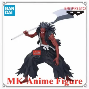 Original BANDAI Banpresto Bleach Maximatic Kenpachi Zaraki Anime Action Figures Model Toy Action Figurine PVC Toys