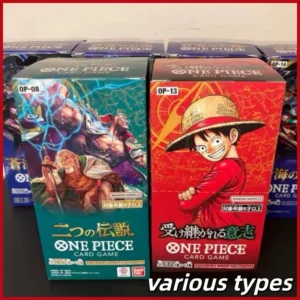 In Stock 2025 Bandai Genuine One Piece Opcg Tcg Game Card Chinese Version Op13 Carrying On His Will Collection Card Toys