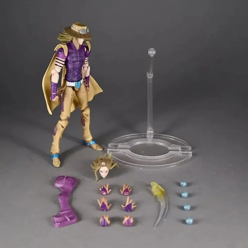 16cm Jojo’S Bizarre Adventure Julius Caesar Zeppel Pvc Figure Action Doll Model Decorat Statue Collection Toy Birthday Gift