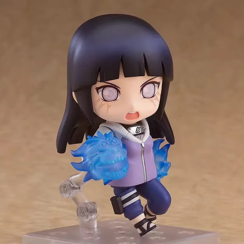 Naruto Shippuden Chibi Figure #879 – Hinata Hyuga Action Figure, Swappable Faces Movable Joints Collectible