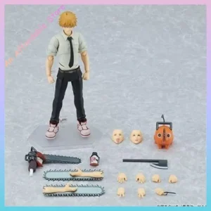 Action Figure Figma 586 Chainsaw Man Anime Figures Denji Action Figure Pochita Toys For Boys Gifts Collection Display