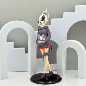 24cm Anime Blue Archive Onikata Kayoko Figure with Backpack Accessory & Circular Base Detailed PVC Collectible Model Toys Gifts