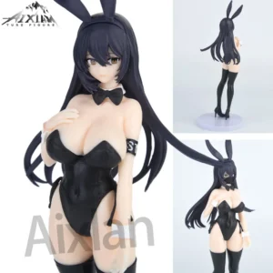 25cm B full Japanese Sexy Detailed Girl Kuro Bunny Kouhai chan Mask ver1/7 PVC Action Figure Toy Collection Model Doll gift