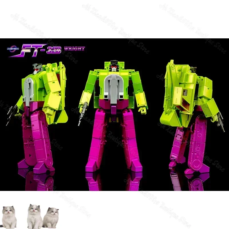 24-hour Shipping FansToys FT-32B ft32b Hercules Excavator Transforming Toy Robot King Kong Fusion TPS Toy Collection Gift - Image 3