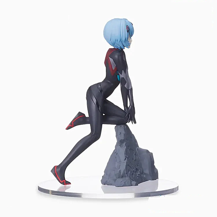 JP In-Stock SEGA Evangelion: Final Movie Rei Ayanami Prize Figure, 1/12 Scale/Matte Light Blue Paint, PVC, Study/Cabinet Display