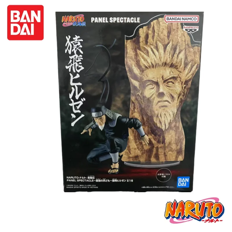 In Stock Original Bandai Banpresto Naruto Shippuden Panel Spectacle Third Generation Hokage Sarutobi Hiruzen Prizes Garage Kit