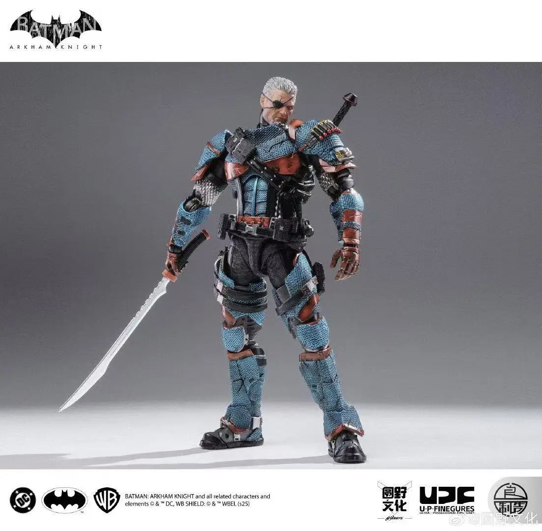 New Original LPZZ Toys Arkham Knight Figure Deathstroke X U-P-Finegures Action Figures Batman DC Multiverse Superman 1/12 Statue