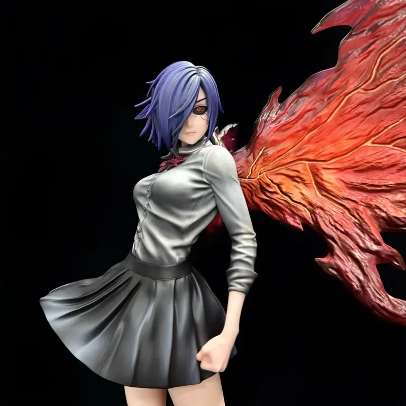 37CM GK Tokyo Ghoul Kirishima TÅka Double Headed Form Action Figures Anime Statue Desktop Ornament Girl Collectible Toys Gifts - Image 6