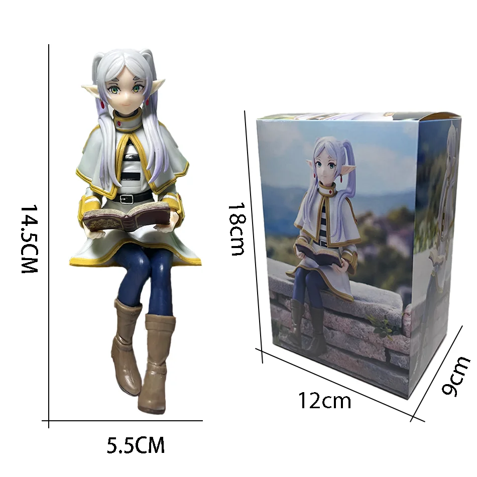 New 14cm Frieren: Beyond Journey’s End Anime Figure Noodle Stopper Frieren Action Figure Luminasta Frieren Figurine Collection