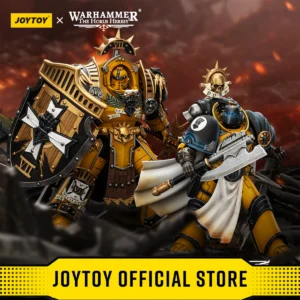 JOYTOY Warhammer 40k 1/18 Action Figures Imperial Fists Legion Praetor in Tartaros Terminator Armour Librarian Consul