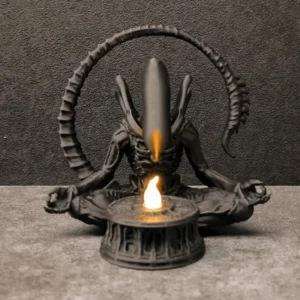 3D Printed Gothic Xenomorph Figures Horror Monster Statue Alien Collectible Figure Desktop Decoration Christmas Gift