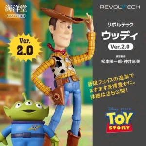 Original KAIYODO Revoltech TOY STORY Woody Ver.2.0 In Stock Anime Action Collection Figures Model Toys