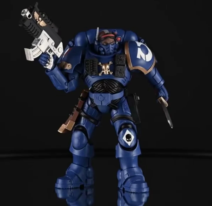 McFarlane Toys Warhammer 40000 Lieutenant In Phobos Armor/Assault Ercessor Sergeant/Ercessor Sergeant 18cm Action Figures Model