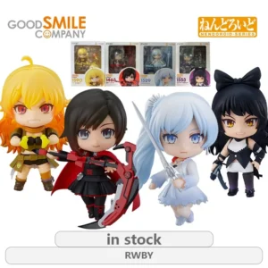 GSC Original NENDOROID-SERIES RWBY Series 1463 Ruby Rose1590 Yang Xiaolong Anime Action Figure Model Toys Gifts Fo Boys