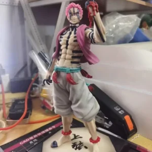 Demon Slayer 28cm Akaza Hakuji Figure Cheng Action Figurine Anime Kimetsu No Yaiba Model Pvc Statue Doll Collectible Model Toys