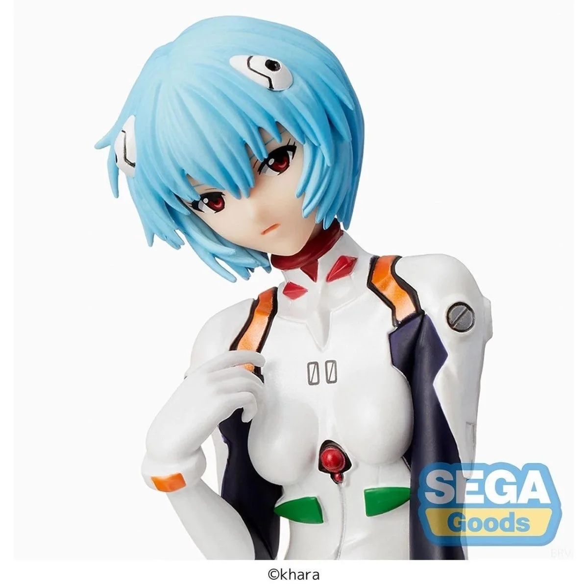 Japanese SEGA LPM Neon Genesis Evangelion Rei Ayanami Railing Ver. Reprint Prize Figure, JP Reprint Authentic/No-Box Fast Ship