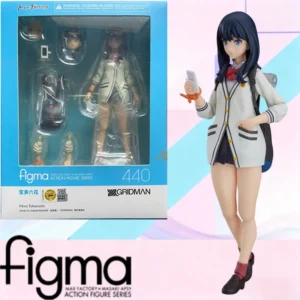 In Stock MAX Factory Original Box FIGMA 440 GRIDMAN RIKKA TAKARADA Action Figure Model Toy Gift for Kids Foam Box Packaging