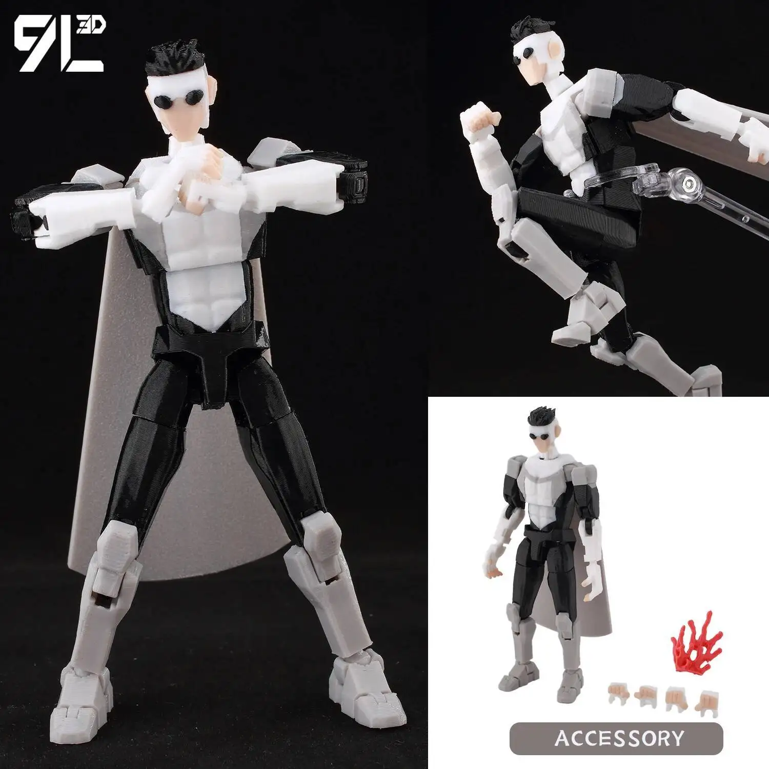 9L3D Printed Superheroes Invincible 2.0 Anime Multi-Jointed Shapeshift Toys Action Figures Mannequin Model Ornaments Gifts - Image 31
