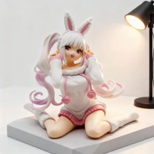 Hot Selling 12cm Goddess of Victory: NIKKE Cat Ear Beauty Girl PVC Anime Action Figure Collectible Model Toy Gift