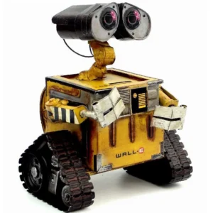 Wall-E Disney  Robot Movie Action Figure Steel Metal Model Robot Kawaii Wall-E Figurine Children Toy For Boy Kid Child Toy