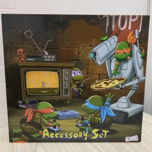 NECA Teenage Mutant Ninja Turtle Action Figure Manga TMNT Figurine Anime Figuras Set Model Peripheral Original Gift for Kids