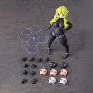 DP Articulated Action Figure Polynian FLL Kelly Rania Dark Skin Mecha Girl Robot Neoanthropinae Authentic Anime Model Toys