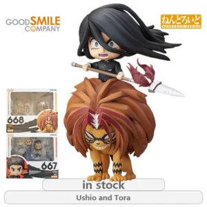 GSC Original NENDOROID·SERIES Series Ushio and Tora667Cangyue Tide668 Ahu Action Figure Model Toys Movable Model Gifts Fo Boys