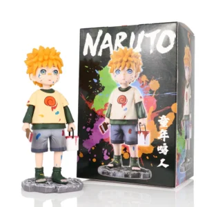15.5cm Naruto Uzumaki Naruto Anime Figure Gk Childhood Uzumaki Naruto Action Figures Pvc Statue Model Collection Toys Kids Gifts