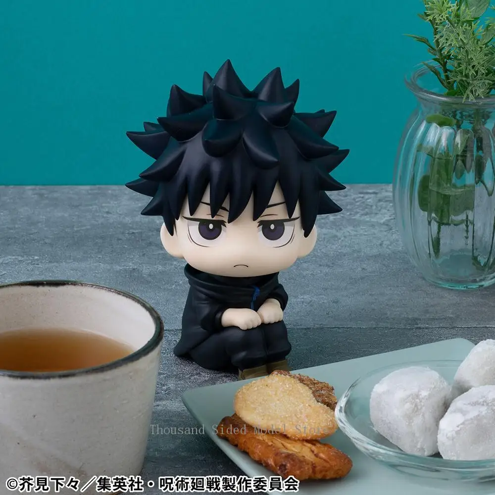 Original MegaHouse Look up Jujutsu Kaisen Anime Figure Zenin Naoya Fushiguro Megumi Action Model Decoration 11CM Q version Toys