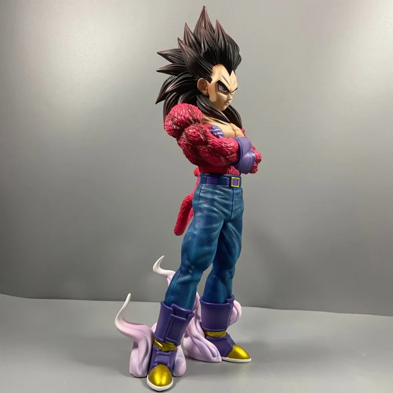 29cm Dragon Ball Super Vegeta Figures SSJ4 Goku Action Figures Super Saiyan Anime PVC Model Collection Toys - Image 3