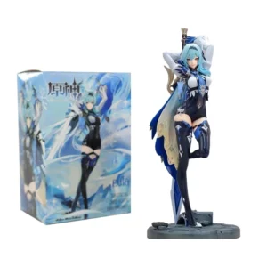 18cm Eula Figure Genshin Impact PVC Action Figure Anime Cute Girl Klee Paimon Eula Figurine Hu Tao Collect Model Toy Doll Gift