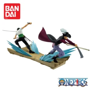 Bandai Banpresto One Piece In Stock Roronoa Zoro Dracule Mihawk Original Figurine 100% Genuine Anime Merchandise Holiday Gifts
