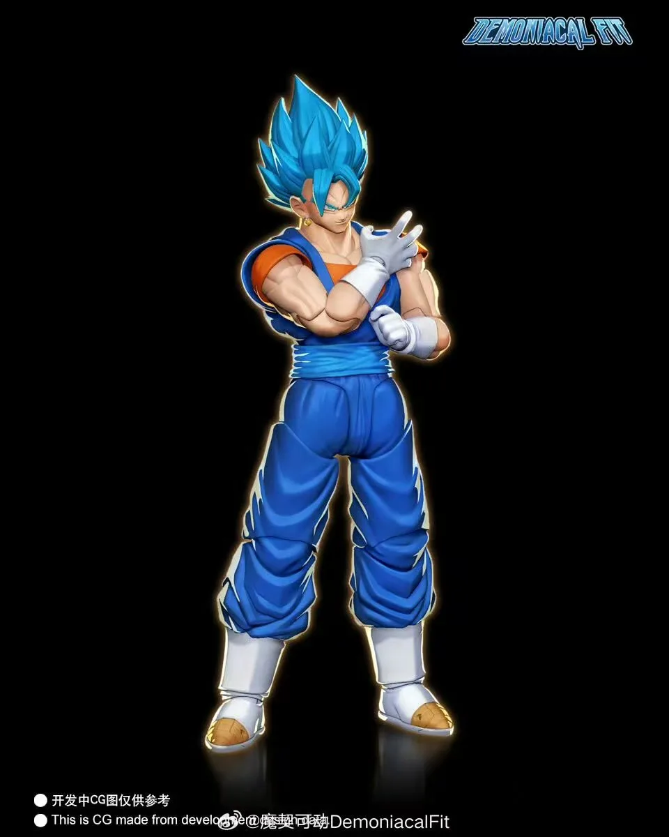 New Dragon Ball Demoniacal Fit Cosmic Blade Action Figure Vegeto Vegito 3.0 Anime Figure Super Saiyan Model Statue Toy Gifts