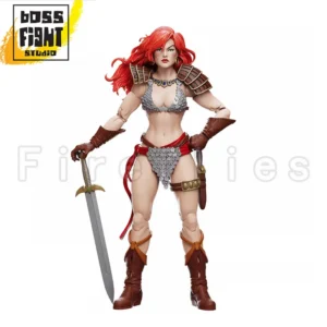 1/12 6inches Boss Fight Studio Action Figure Red Sonja 50th Anniversary EPIC H.A.C.K.S. Anime Collection Model Toy