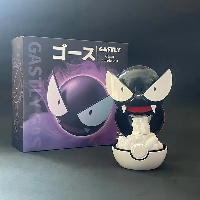 Pokemon Gastly Ghost Anime Action Figure Humidifier Night Light Collectible Desktop Decoration Model Toy Children Figurine Gift