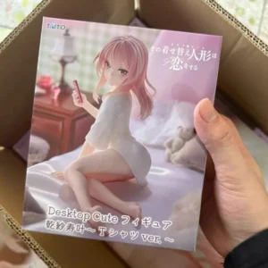 In Stock Genuine Taito My Dress-Up Darling Desktop Cute Inui Sajuna T-Shirt Ver. Model Toy Collectibles Sitting Posture Ornament