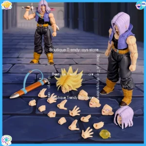 Demoniacal Fit Dragon Ball Z SHF Super Saiyan Trunks The Boy From The Future Son of Tomorrow Action Figure Models Toys