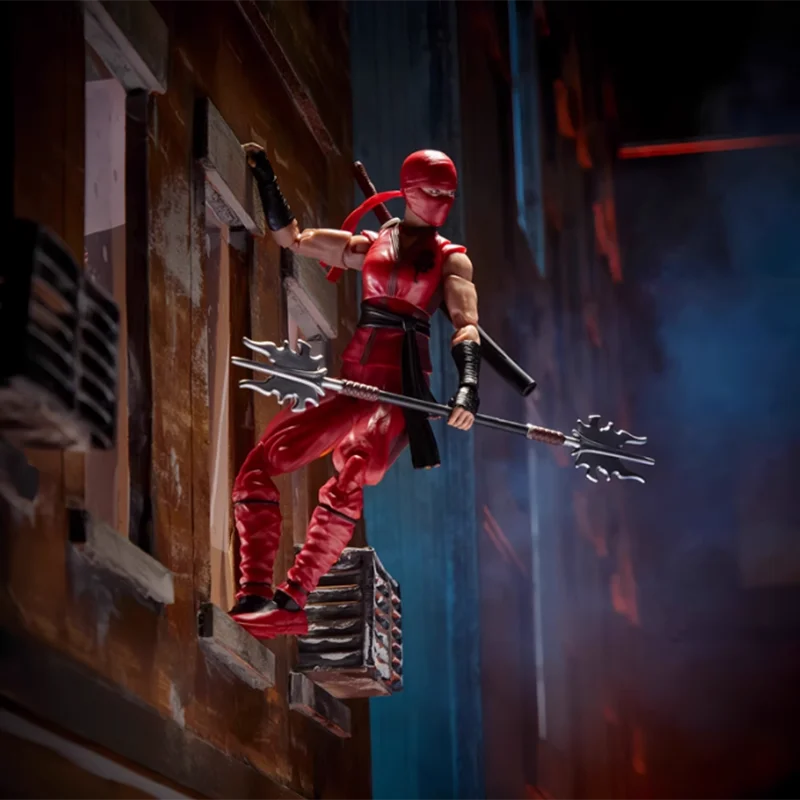 No Packaging 1:12 Scale Female Ninja 6 inch Movable Figure Gift Toy Scene Decoration Classic Collection