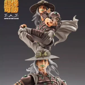 Genuine Gk 15cm Jojo'S Bizarre Adventure 7 Steel Ball Run Anime Figure Julius Caesar Zeppeli Sbr Gyro Creative Statue Boy Gift