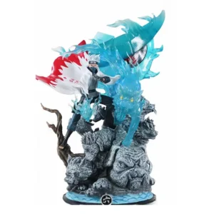 26CM Naruto Anime Figure Hatake Kakashi Statue Figurine Model Doll Ornament Collection Room Decora Desk Toy Gift