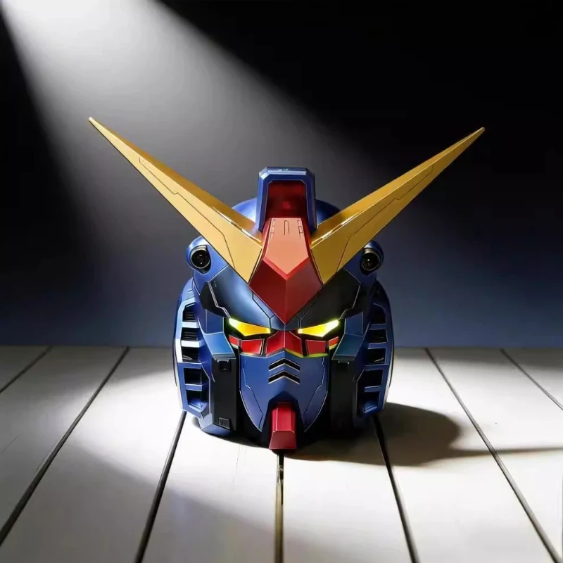 New Rx78 Yuanzu Comic Exhibition Cosplay Helmet Action Figures Wearable Luminous Version Fashion Toys Birthday Gifts Collectible