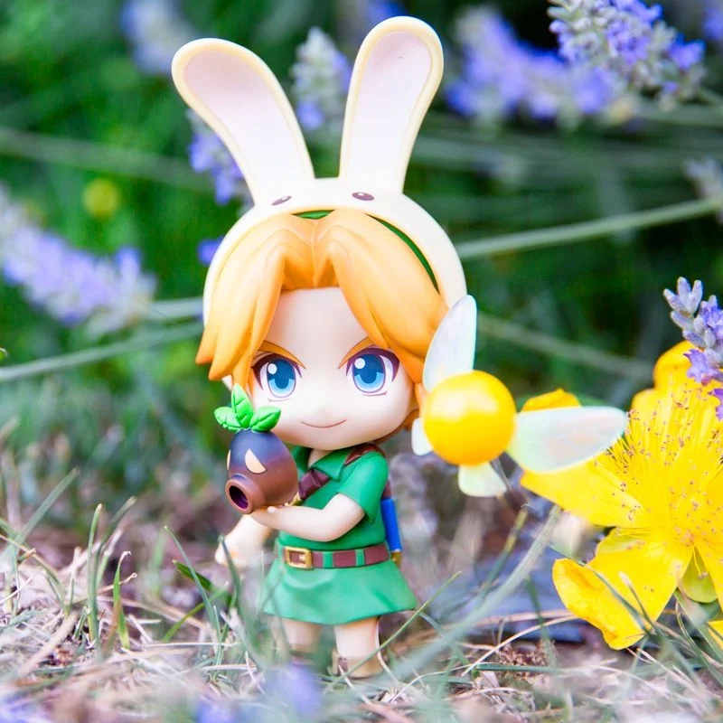 Authentic Gsc 10cm #553  Link The Wind Waker Ver. Q Version Anime Figure Model